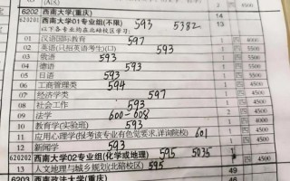 西南大学排名全国第几_西南大学双一流学科名单