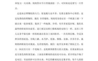 去博物馆作文怎么写_参观博物馆作文素材