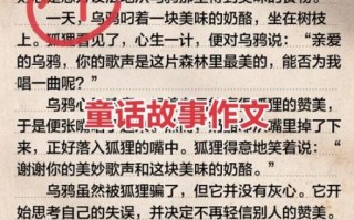 童话故事怎么写_童话故事作文技巧