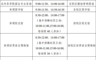 北京外国语大学图书馆怎么预约_开放时间几点到几点