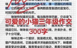 小猫的作文怎么写_如何描写小猫的可爱