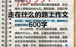 走在路上作文怎么写_走在路上作文素材有哪些