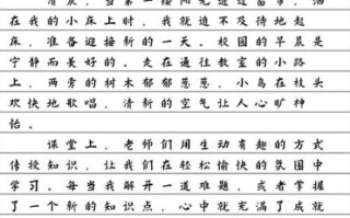 如何写好一篇学校作文_学校作文400字怎么写