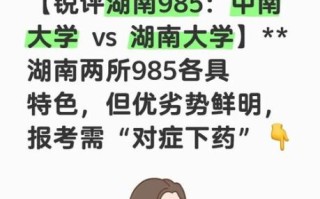中南大学和湖南大学哪个好_怎么选