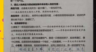 小学生如何写好人物描写_人物描写技巧有哪些