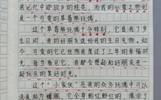 我的心爱之物作文400字怎么写_如何写出高分作文