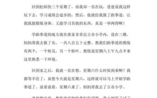 跆拳道表演作文怎么写_跆拳道表演细节描写技巧