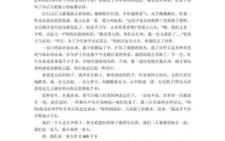 我们是一家人作文600字怎么写_初中作文如何写亲情