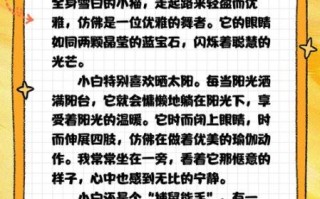 可爱的小猫咪怎么写作文_小猫咪作文写作技巧