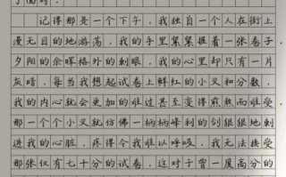 当我面对什么的时候作文怎么写_如何选材立意