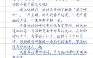 唠叨的妈妈作文怎么写_妈妈唠叨背后的爱是什么