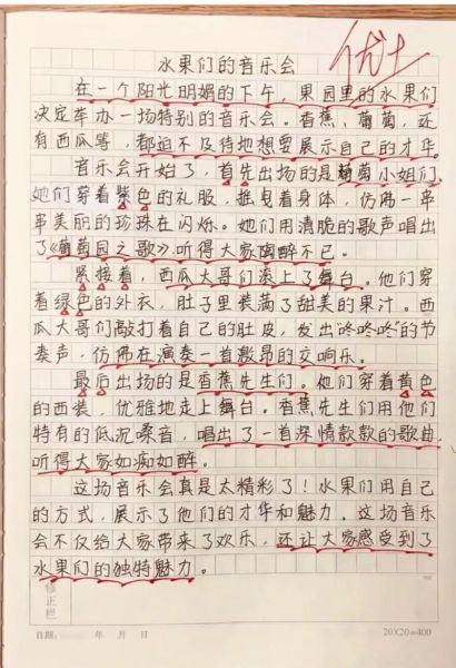音乐节作文怎么写_音乐节作文开头怎么写-第3张图片-星辰妙记