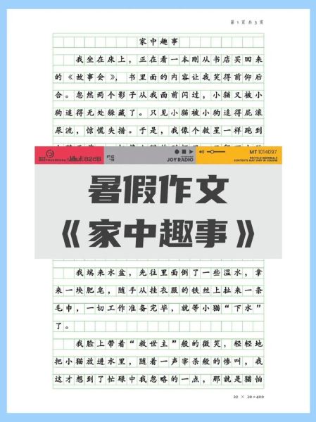 趣事作文怎么写_小学生趣事作文素材哪里找-第2张图片-星辰妙记