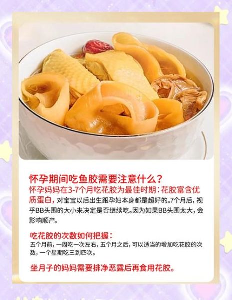 孕妇什么时候吃鱼胶最好_怀孕几个月开始吃花胶-第2张图片-星辰妙记