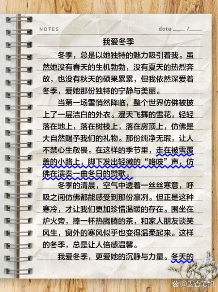 我爱冬季作文怎么写_冬天作文600字优秀范文-第1张图片-星辰妙记 我爱冬季作文怎么写_冬天作文600字优秀范文-第1张图片-星辰妙记