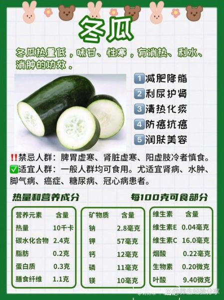 冬瓜孕妇能吃吗_孕妇吃冬瓜的好处与禁忌-第2张图片-星辰妙记