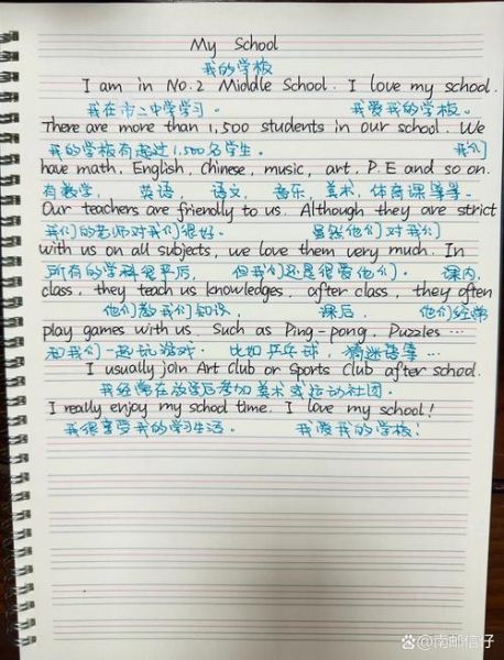 how_to_write_myschool_essay_in_english-第2张图片-星辰妙记
