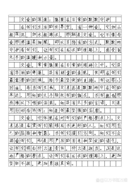 爸爸给我的爱作文怎么写_父爱细节描写有哪些-第1张图片-星辰妙记