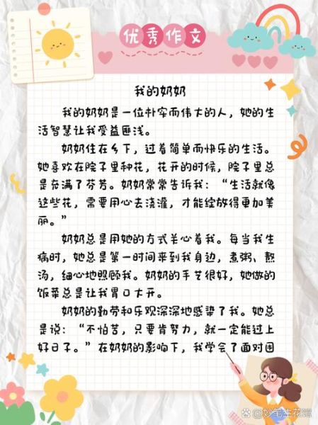 如何描写奶奶的外貌_写奶奶的作文怎么写-第2张图片-星辰妙记