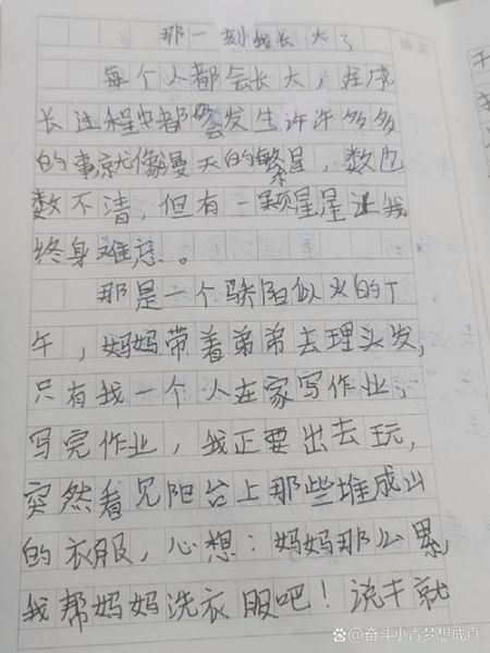 五年级作文怎么写_450字作文如何扩写到800字-第3张图片-星辰妙记