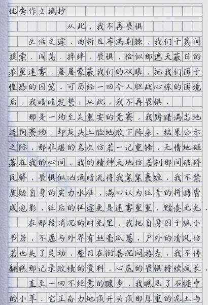 如何写我不怕作文300字_我不怕作文300字怎么写-第1张图片-星辰妙记