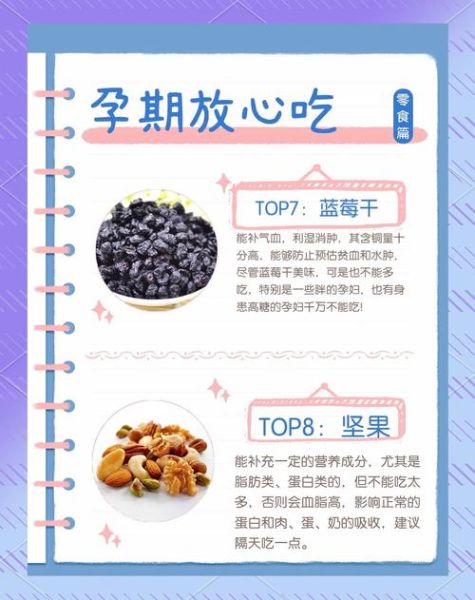孕妇可以吃什么零食_孕妇零食推荐清单-第3张图片-星辰妙记