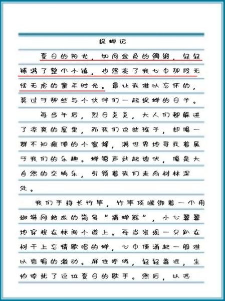 暑假趣事怎么写_300字作文如何扩展成800字-第3张图片-星辰妙记