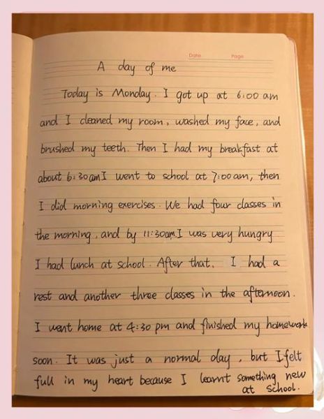 how_to_describe_my_day_in_english_作文思路-第3张图片-星辰妙记