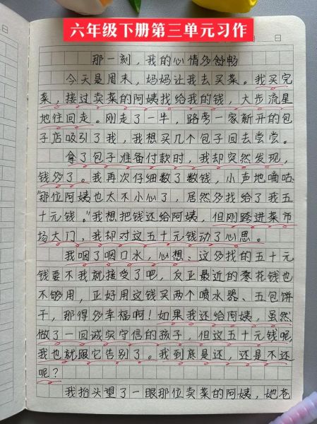 六年级下册第三单元作文怎么写_如何让真情自然流露-第3张图片-星辰妙记 六年级下册第三单元作文怎么写_如何让真情自然流露-第3张图片-星辰妙记