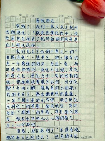 暑假旅游作文怎么写_暑假去哪里旅游作文素材-第1张图片-星辰妙记