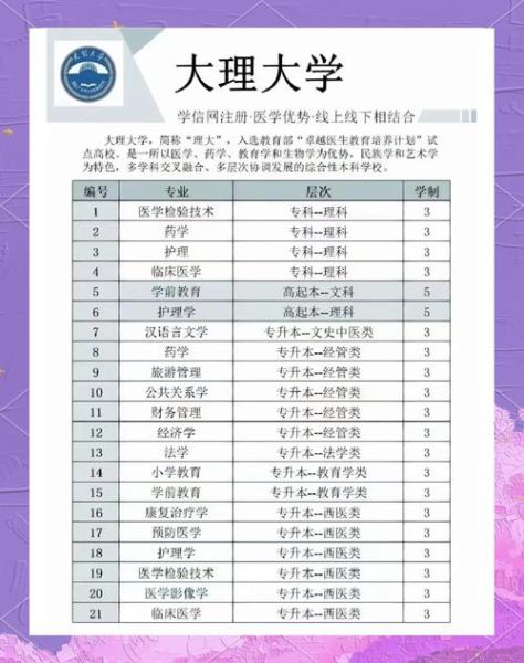 大理大学怎么样_大理大学有哪些专业-第1张图片-星辰妙记