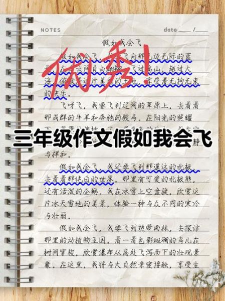 如果我会飞_作文怎么写-第2张图片-星辰妙记
