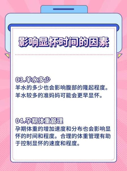 孕妇几个月显怀_显怀早晚与什么有关-第3张图片-星辰妙记