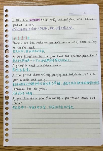 中考英语作文写人怎么写_人物描写常用句型-第1张图片-星辰妙记