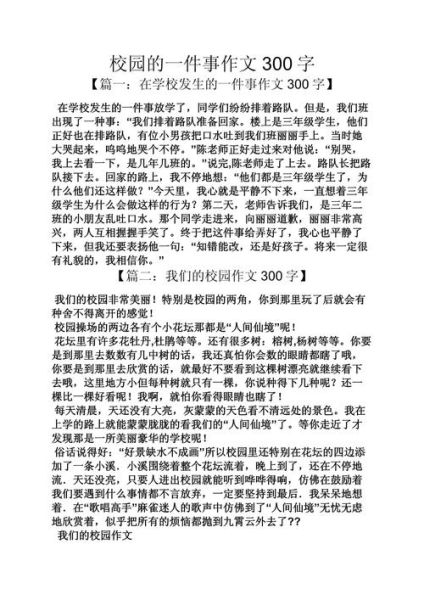 学校发生的一件事作文怎么写_如何写出感人细节-第1张图片-星辰妙记