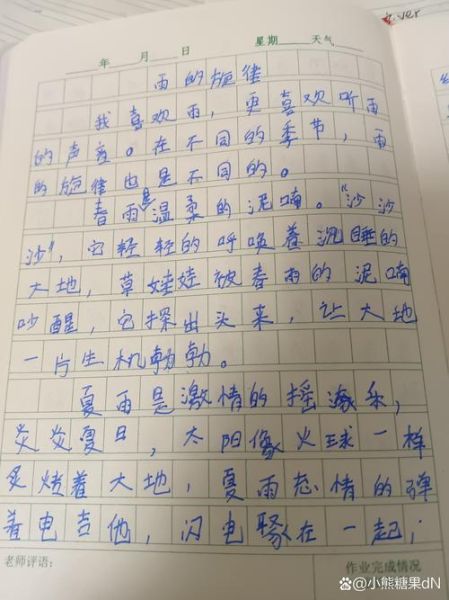 大雨作文怎么写_描写大雨的优美句子-第3张图片-星辰妙记