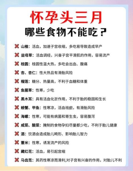 孕妇前三个月应该注意什么_怀孕初期饮食禁忌-第1张图片-星辰妙记