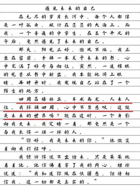 遇见作文怎么写_遇见作文开头结尾怎么写-第1张图片-星辰妙记