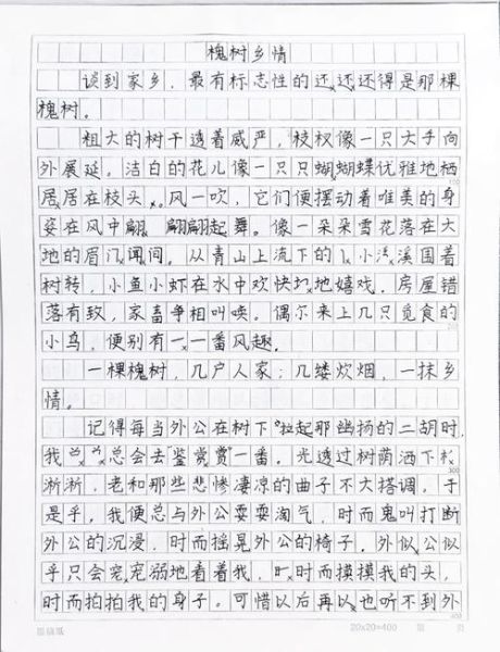 那截树枝作文怎么写_那截树枝600字写作技巧-第3张图片-星辰妙记