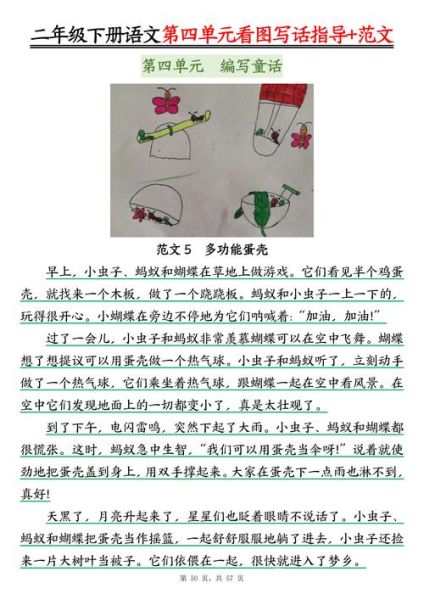 二年级下册作文怎么写_看图写话技巧-第1张图片-星辰妙记 二年级下册作文怎么写_看图写话技巧-第1张图片-星辰妙记