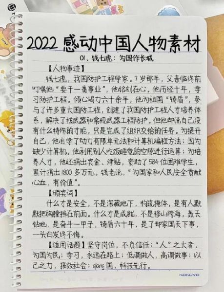 名人事迹怎么写_名人事迹作文素材有哪些-第1张图片-星辰妙记