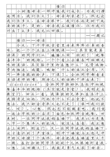 中考满分作文500怎么写_中考作文如何拿高分-第1张图片-星辰妙记