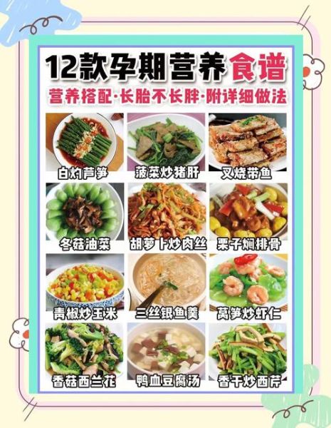 孕妇长胎不长肉食谱_孕期怎么吃不胖-第3张图片-星辰妙记