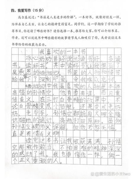 我最喜欢的一本书是什么_作文怎么写-第1张图片-星辰妙记