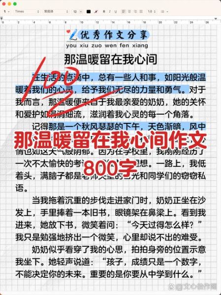 留下温暖作文怎么写_留下温暖作文开头结尾-第2张图片-星辰妙记