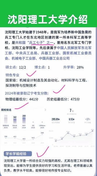 沈阳理工大学王牌专业有哪些_就业前景怎么样-第3张图片-星辰妙记