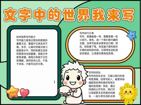小学生作文怎么写_我爱写字作文技巧-第1张图片-星辰妙记
