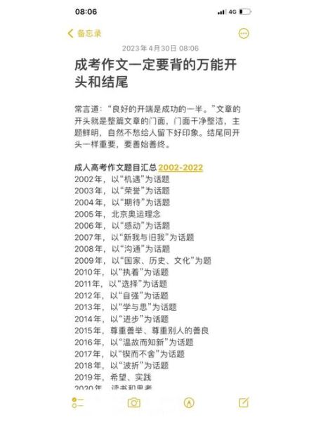 成考作文怎么写_成考作文满分技巧-第2张图片-星辰妙记