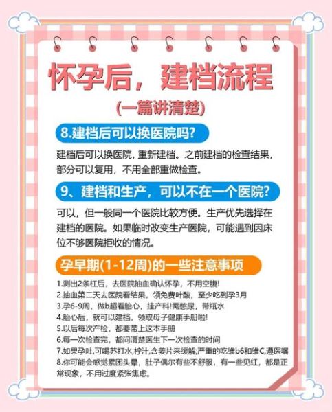 孕妇建档需要什么资料_孕妇建档流程详解-第2张图片-星辰妙记