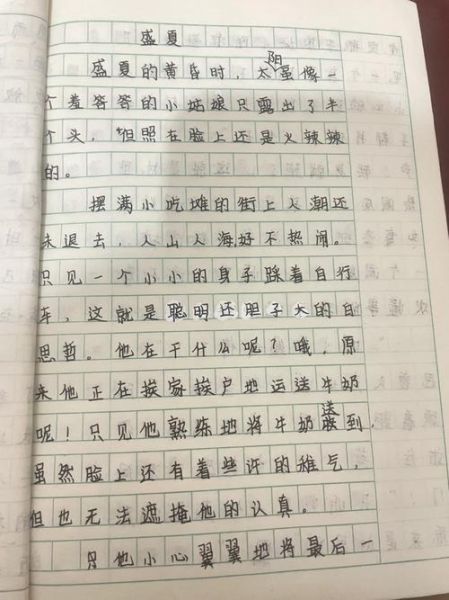 盛夏作文怎么写_盛夏作文开头怎么写-第1张图片-星辰妙记